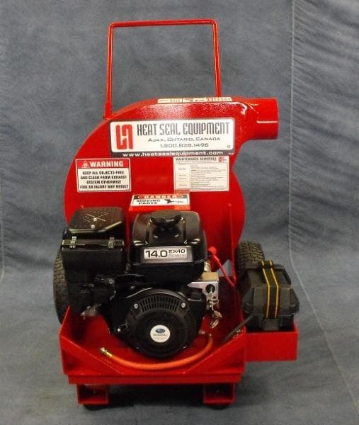 Attic Vac 14 HP Insulation Removal Vacuum on-site